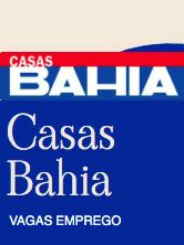 Vagas Emprego Casas Bahia